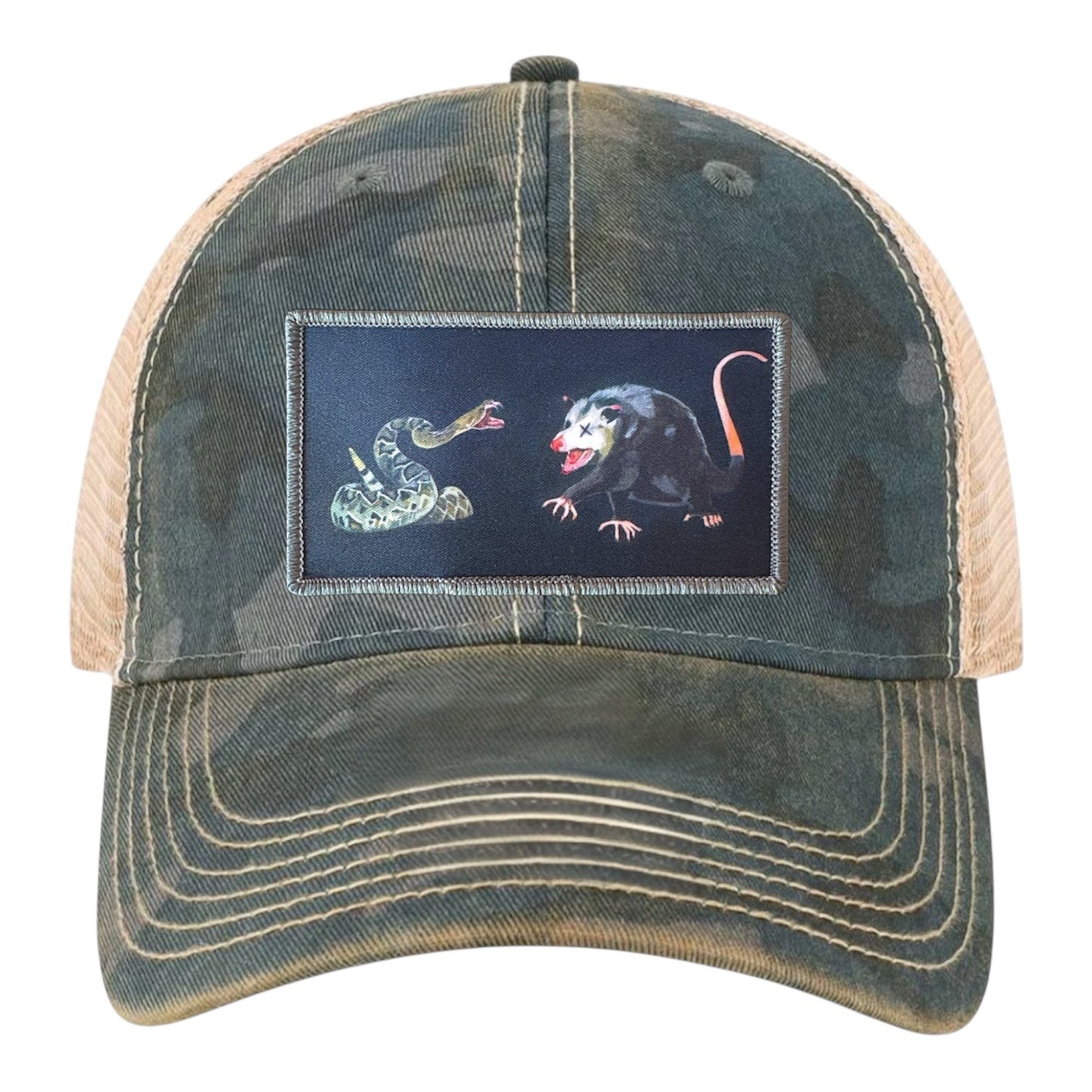 Navy Camo Unstructured