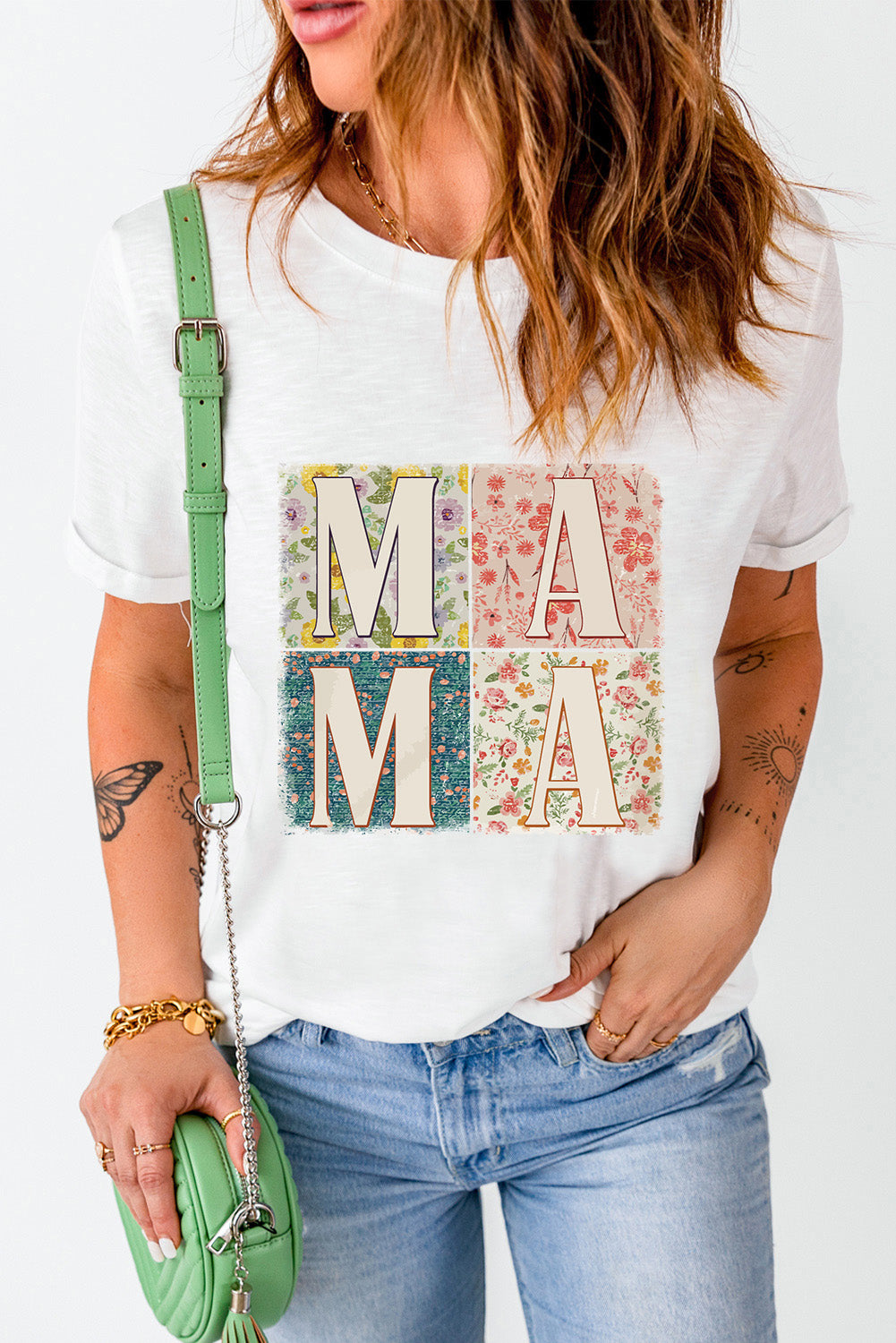 Mama Scrapbook Tee