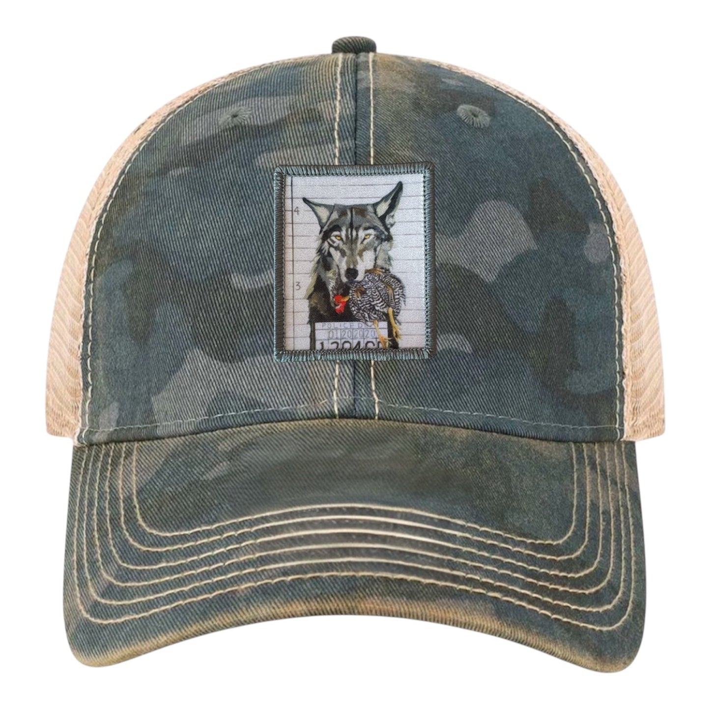 Navy Camo Unstructured