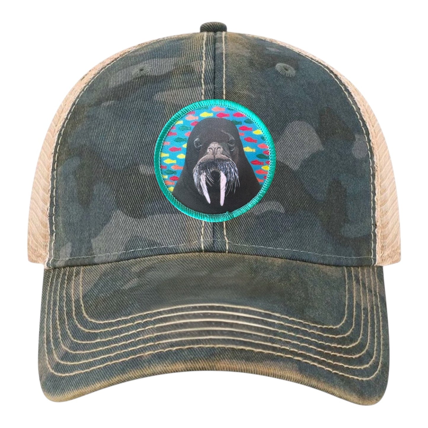 Navy Camo Unstructured