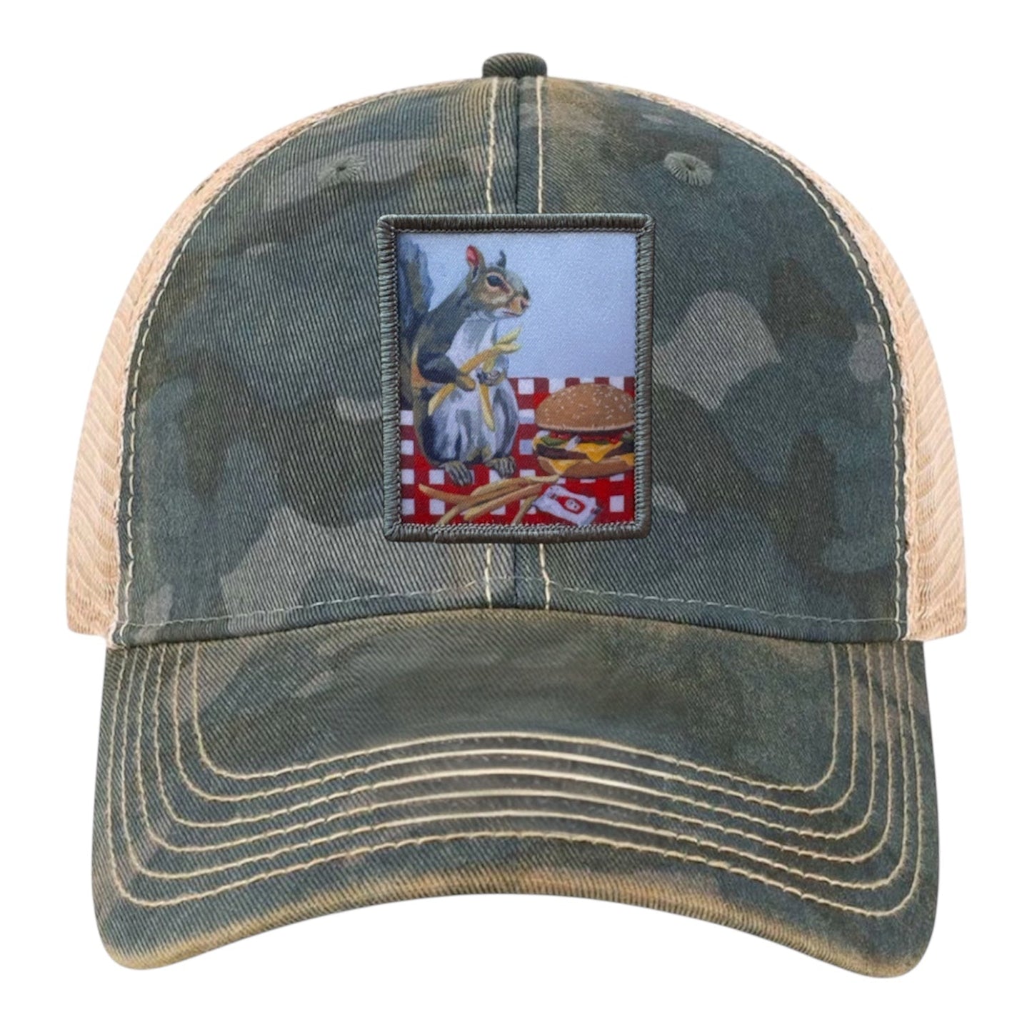 Navy Camo Unstructured